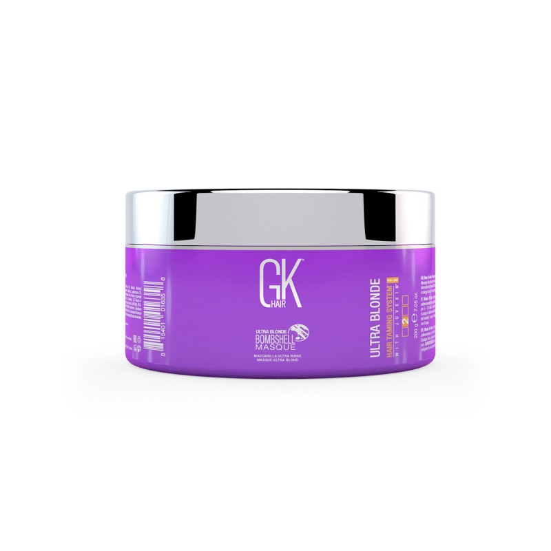 GK HAIR ULTRA BLONDE BOMBSHELL MASQUE elimina le tonalità indesiderate 200ml GK HAIR ULTRA BLONDE BOMBSHELL MASQUE elimina le tonalità indesiderate 200ml
