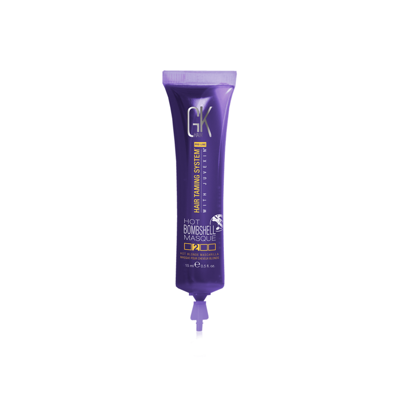 GK HAIR HOT BOMBSHELL MASQUE trattamento anti-età per capelli biondi 15ml GK HAIR HOT BOMBSHELL MASQUE trattamento anti-età per capelli biondi 15ml