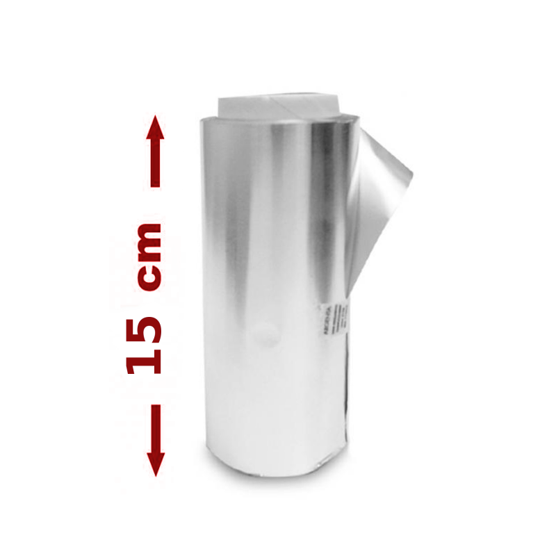 ROTOLO STAGNOLA 15cm WONDER SERVICE alluminio per MECHES parrucchiere 400gr ROTOLO STAGNOLA 15cm WONDER SERVICE alluminio per MECHES parrucchiere 400gr
