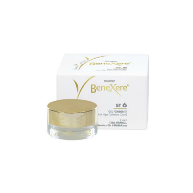 ST6 BENEXERE MUSTER GEL FONDENTE antiage contorno occhi anti invecchiamento 15ml ST6 BENEXERE MUSTER GEL FONDENTE antiage contorno occhi anti invecchiamento 15ml