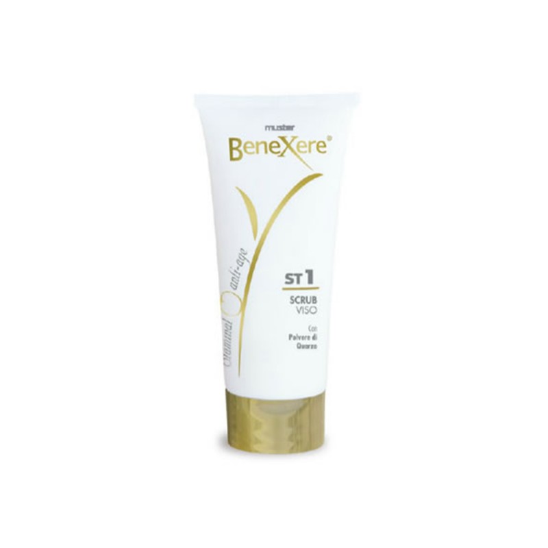 ST1 BENEXERE MUSTER SCRUB VISO anti-age con staminali per pelle luminosa 100ml ST1 BENEXERE MUSTER SCRUB VISO anti-age con staminali per pelle luminosa 100ml