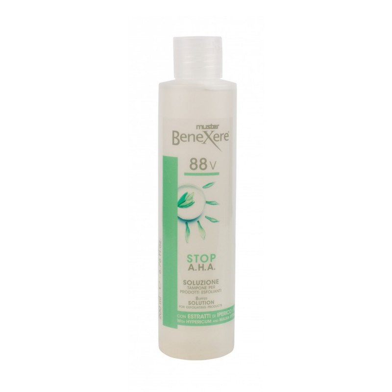 88V BENEXERE MUSTER STOP utile per bloccare l’azione dei prodotti esfolianti 200ml 88V BENEXERE MUSTER STOP utile per bloccare l’azione dei prodotti esfolianti 200ml