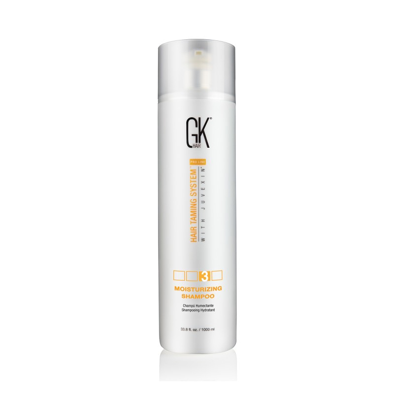 GK Hair SHAMPOO MOISTURIZING 1000ml JUVEXIN capelli cheratina GLOBAL KERATIN