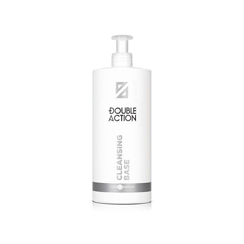 DOUBLE ACTION BASE LAVANTE dermocalmante a PH fisiologico HAIR COMPANY 1000ml DOUBLE ACTION BASE LAVANTE dermocalmante a PH fisiologico HAIR COMPANY 1000ml
