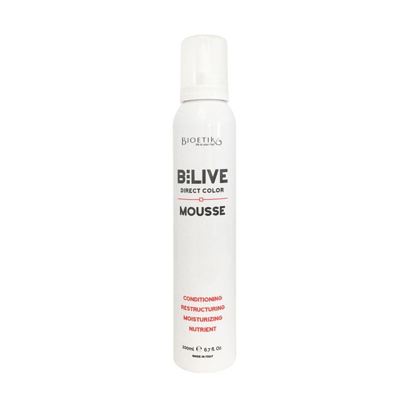 MOUSSE gocce d'argan BI LIVE BIOETIKA condiziona ristruttura idrata i capelli 200ml MOUSSE gocce d'argan BI LIVE BIOETIKA condiziona ristruttura idrata i capelli 200ml