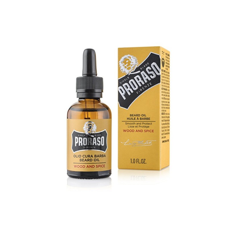 PRORASO OLIO CURA BARBA morbida, disciplinata, piacevole da accarezzare 30ml