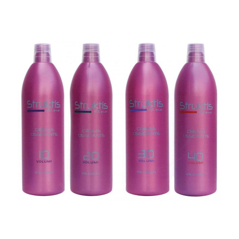 CREMA OSSIDANTE STRUKTIS OSSIGENO tinta tintura colore capelli 1000ml