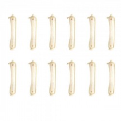 BIGODINI PERMANENTE CORTO per capelli 12pz LABOR parrucchiere ricci onde