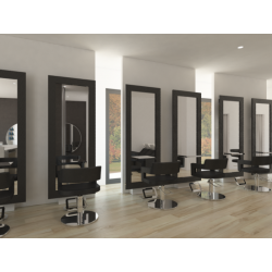 POSTO LAVORO MATELASSE con cornice GAMMA & BROSS per salone parrucchiere POSTO LAVORO MATELASSE con cornice GAMMA & BROSS per salone parrucchiere