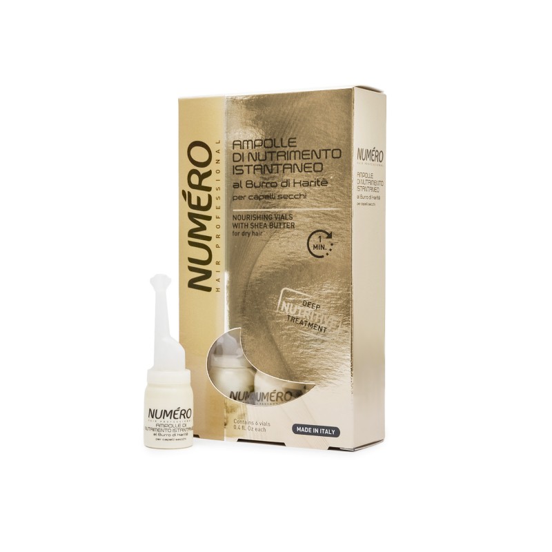 AMPOLLE DI NUTRIMENTO ISTANTANEO BRELIL NUMERO per capelli secchi ed opachi 6x12ml AMPOLLE DI NUTRIMENTO ISTANTANEO BRELIL NUMERO per capelli secchi ed opachi 6x12ml