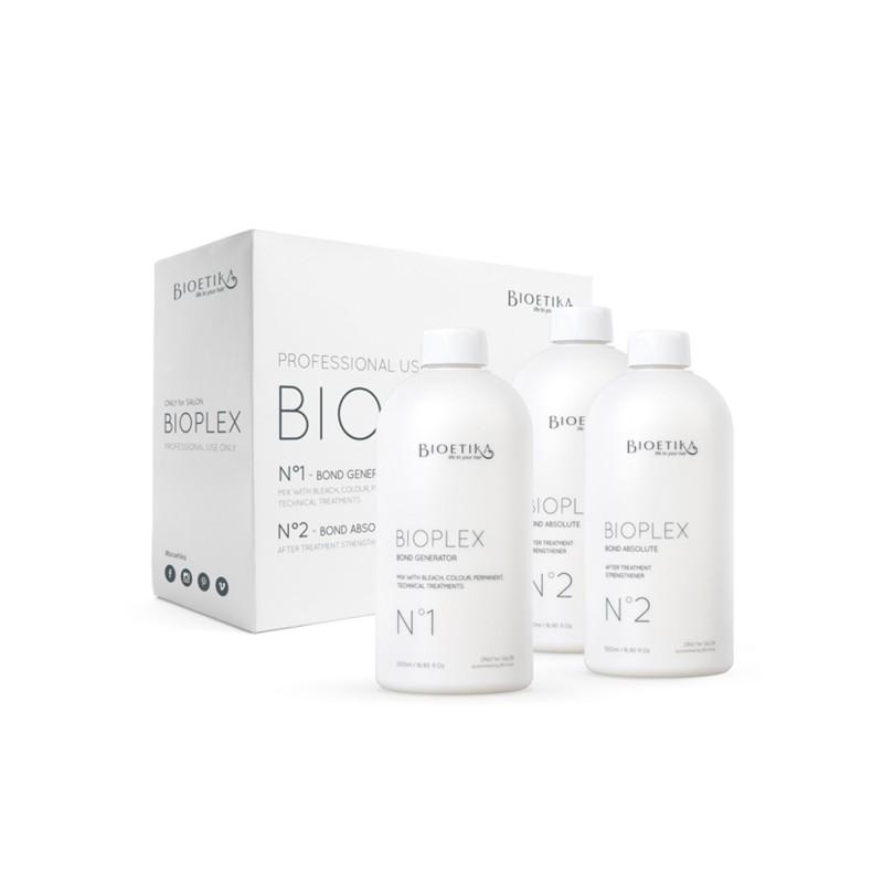BKA BIOETIKA KIT BIOPLEX per ricostruzione capelli 3 flaconi da 500ml BKA BIOETIKA KIT BIOPLEX per ricostruzione capelli 3 flaconi da 500ml