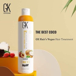 GK Hair The Best 300ml COCO JUVEXIN parrucchiere capelli cheratina GLOBAL KERATIN