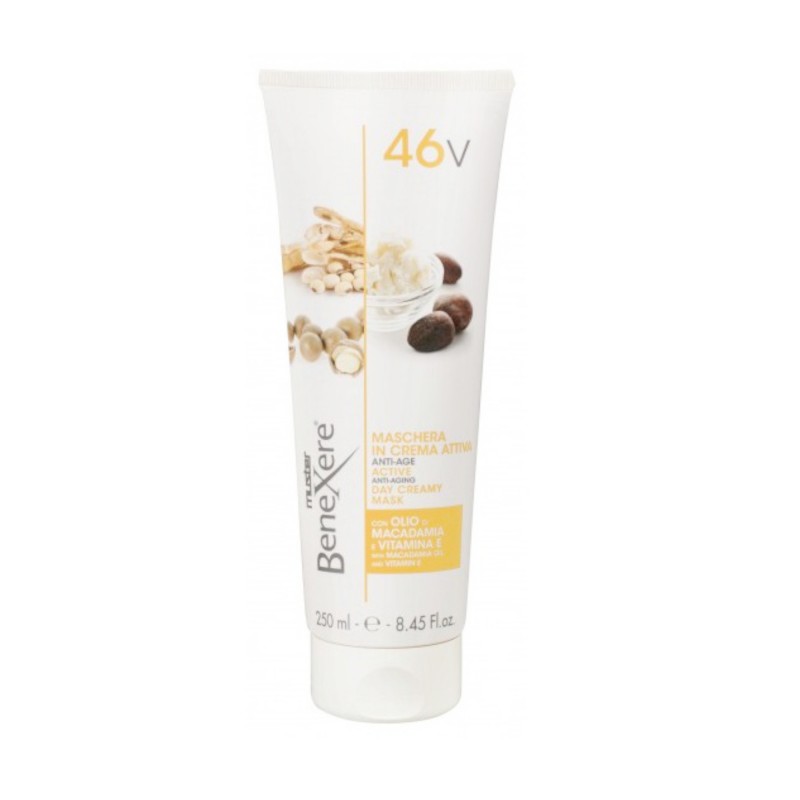 46V BENEXERE MUSTER MASCHERA anti-age per pelli secche e disidratate 250ml 46V BENEXERE MUSTER MASCHERA anti-age per pelli secche e disidratate 250ml