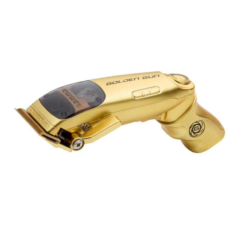 TAGLIACAPELLI GOLDEN GUN GAMMA+ tosatrice zero gap cordless per capelli barba TAGLIACAPELLI GOLDEN GUN GAMMA+ tosatrice zero gap cordless per capelli barba