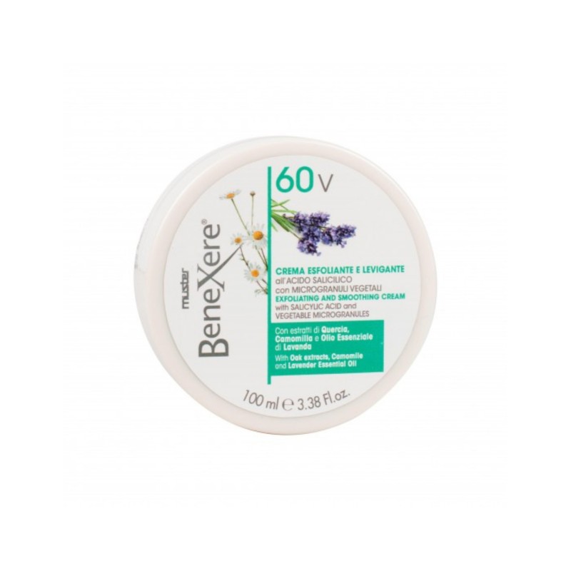 60v BENEXERE MUSTER CREMA ESFOLIANTE E LEVIGANTE con microsferule BXE 100ml