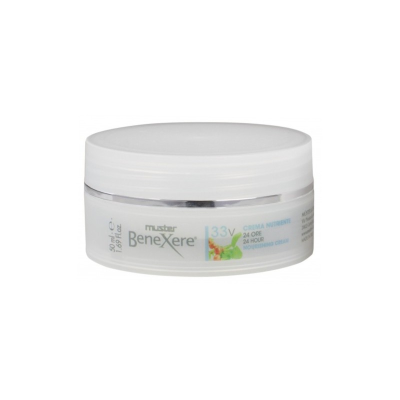 33V BENEXERE MUSTER CREMA nutriente 24 ore anti-age per pelle morbida 50ml 33V BENEXERE MUSTER CREMA nutriente 24 ore anti-age per pelle morbida 50ml