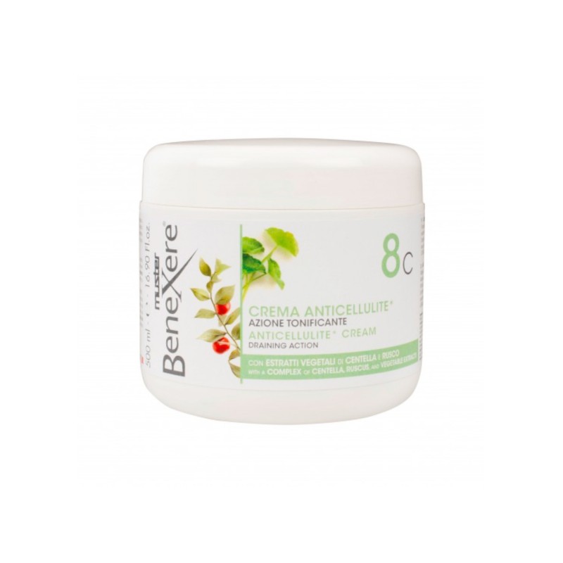 8C BENEXERE MUSTER CREMA corpo anticellulite azione drenante snellente 500ml 8C BENEXERE MUSTER CREMA corpo anticellulite azione drenante snellente 500ml