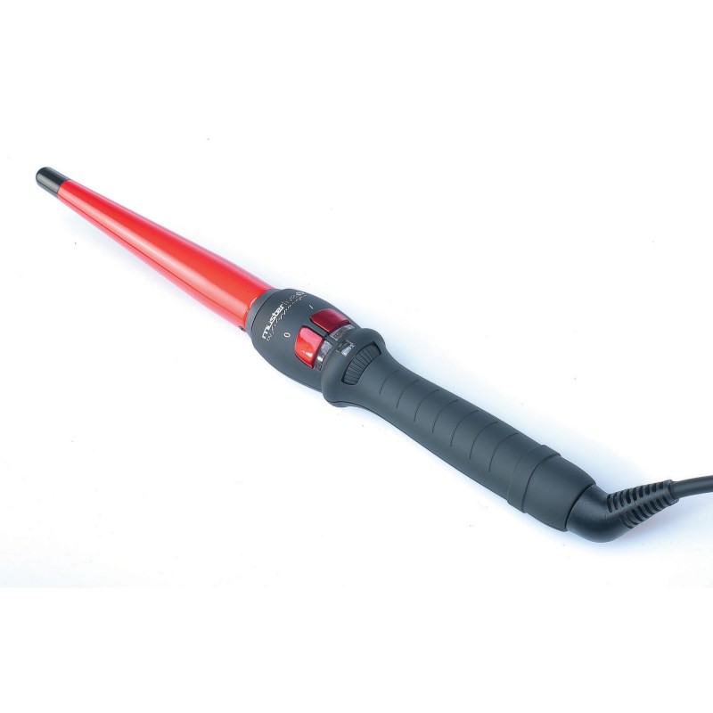 FERRO CONICO 19 mm WAVE&CURL MUSTER FERRO in ceramica onde e ricci per capelli FERRO CONICO 19 mm WAVE&CURL MUSTER FERRO in ceramica onde e ricci per capelli