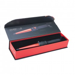 FERRO CONICO 19 mm WAVE&CURL MUSTER FERRO in ceramica onde e ricci per capelli FERRO CONICO 19 mm WAVE&CURL MUSTER FERRO in ceramica onde e ricci per capelli